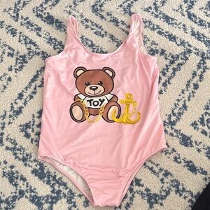 Moschino Pink Kids Swim One Piece